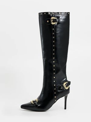 Kozaki na obcasie Versace Jeans Couture