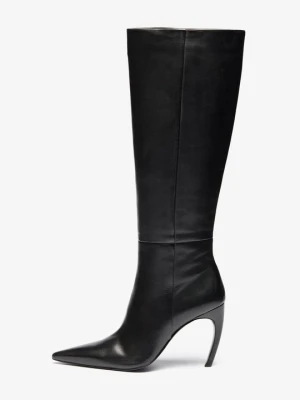 Kozaki na obcasie Zign By Zalando czarny