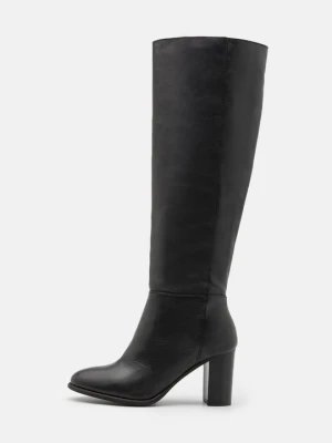 Kozaki na obcasie Zign By Zalando czarny