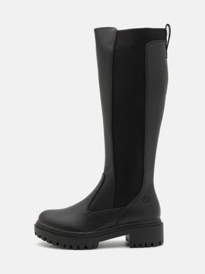 Kozaki na platformie Anna Field Wide Fit By Zalando czarny
