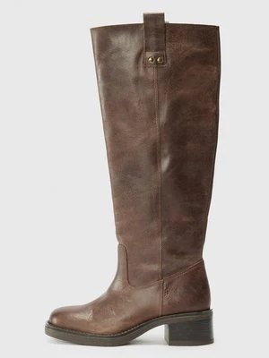 Kozaki na platformie Bianco