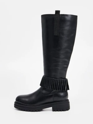 Kozaki na platformie Copenhagen Shoes czarny