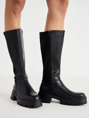 Kozaki na platformie Even&Odd By Zalando czarny