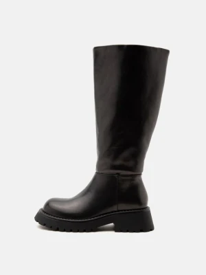 Kozaki na platformie Even&Odd By Zalando czarny