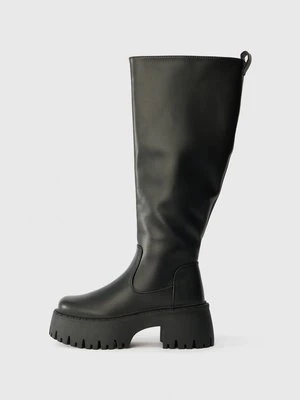 Kozaki na platformie Even&Odd Wide Fit