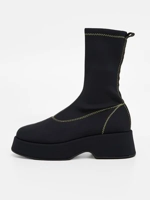 Kozaki na platformie Ganni