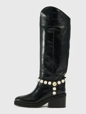 Kozaki na platformie Jimmy Choo