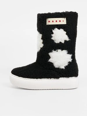 Kozaki na platformie Marni