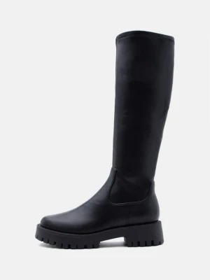 Kozaki na platformie Steve Madden czarny