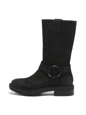 Kozaki na platformie Timberland czarny