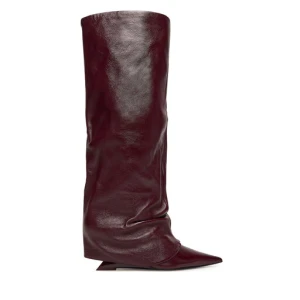 Kozaki Naked Wolfe Stated Bordowy