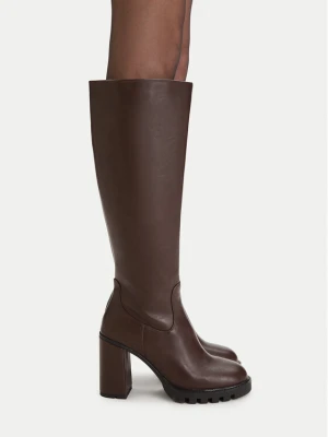 Kozaki Nine West CEO-HALA-01 Brązowy