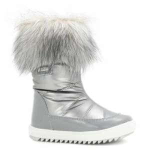 Kozaki ocieplane Bartek dla dziewcząt szary w 97385 28f p30869