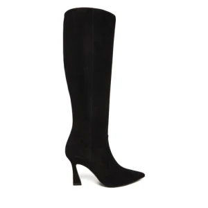 Kozaki Stuart Weitzman Vinnie Zip SM588 Czarny