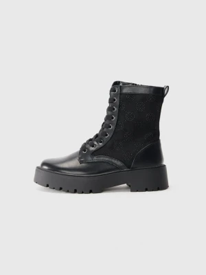 Kozaki sznurowane Anna Field By Zalando czarny