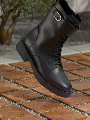 Kozaki sznurowane Furla