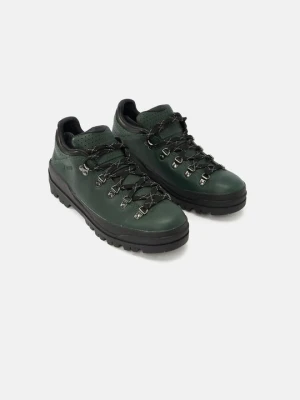 Kozaki sznurowane Timberland ciemnozielony