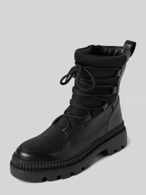 Kozaki sznurowane z czystej skóry Marc Cain Bags & Shoes