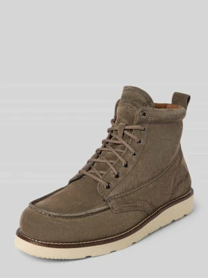 Kozaki sznurowane z detalem z logo model ‘TORONTO’ jack & jones