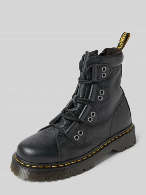 Kozaki sznurowane z naszywką z logo model ‘Bex’ Dr. Martens