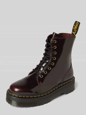 Kozaki sznurowane z naszywką z logo model ‘Jadon’ Dr. Martens