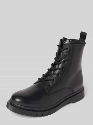 Kozaki sznurowane z naturalnej skóry bydlęcej tamaris