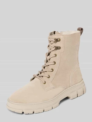Kozaki sznurowane z zamkiem błyskawicznym model ‘JOSY’ Marc O'Polo