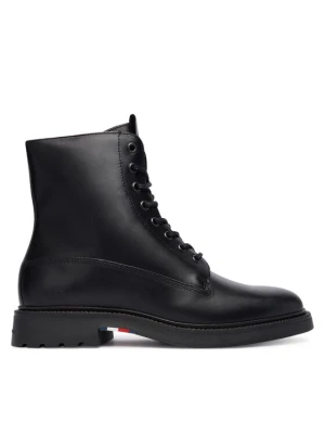 Kozaki Tommy Hilfiger Comfort Lwt FM0FM05593 Czarny