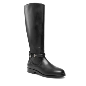 Kozaki Tommy Hilfiger Elevated Essential Longboot FW0FW07484 Czarny