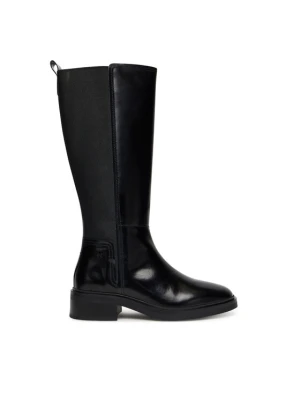 Kozaki Tommy Hilfiger Th Minimal Abrasivato Long Boot FW0FW08979 Czarny