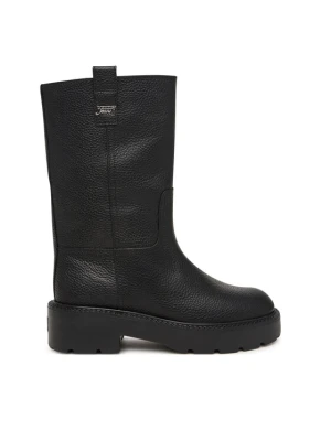 Kozaki Tommy Jeans Tjw Tubular Mid Boots EN0EN03111 Czarny