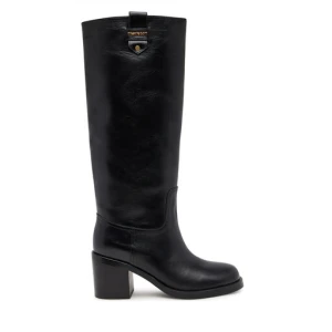 Kozaki TWINSET ko252TCP080 Czarny