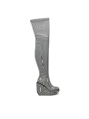 Kozaki United Nude Wa Long Boot Hi 1087851082 Szary