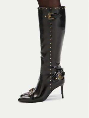 Kozaki Versace Jeans Couture 79VA3S58 ZSC35 Czarny