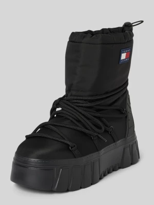 Kozaki z naszywką z logo model ‘HYBRID BOOT’ Tommy Jeans