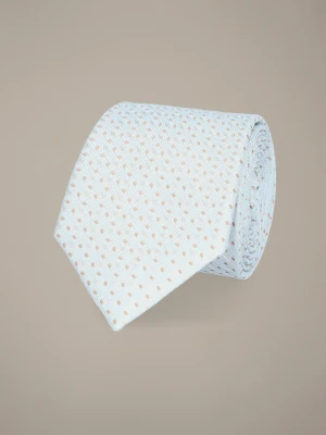 Krawat Błękitny Wzór Lancerto