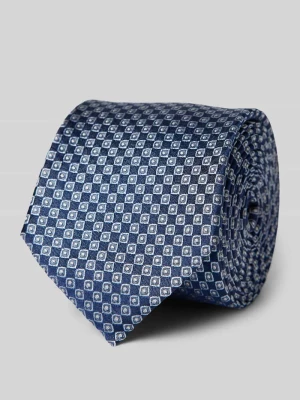 Krawat jedwabny o klasycznym fasonie (6,4 cm) CK Calvin Klein