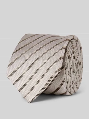 Krawat jedwabny o klasycznym fasonie (6,4 cm) CK Calvin Klein