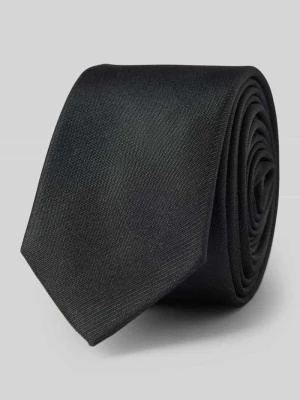 Krawat jedwabny w jednolitym kolorze OLYMP Level Five