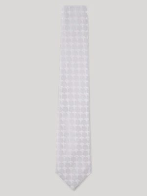 Krawat jedwabny w kolorze jasnoszarym Joop