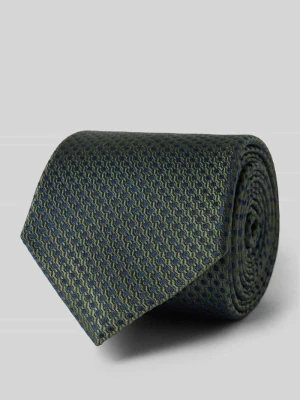 Krawat jedwabny z czystego jedwabiu (6,5 cm) Olymp