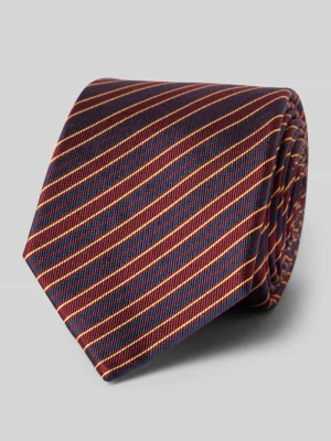 Krawat jedwabny z czystej jedwabnej tkaniny Blick