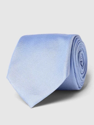 Krawat jedwabny z drobnym, tkanym wzorem model ‘PLAIN WEAVE’ Tommy Hilfiger