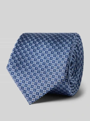 Krawat jedwabny z naszywką z napisem (7 cm) Prince Bowtie