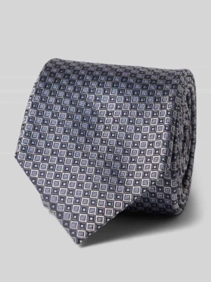 Krawat jedwabny z naszywką z napisem (7 cm) Prince Bowtie