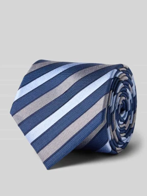 Krawat jedwabny z naszywką z napisem (7 cm) Prince Bowtie