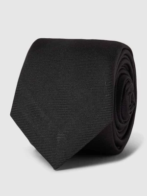Krawat jedwabny ze wzorem na całej powierzchni model ‘Tie’ (6 cm) HUGO