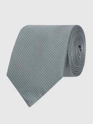 Krawat jedwabny ze wzorem na całej powierzchni Willen