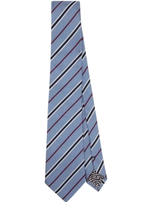 Krawat Męski w Paski Zigzag PS By Paul Smith