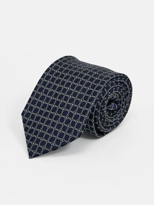 Krawat Michael Kors szafirowy